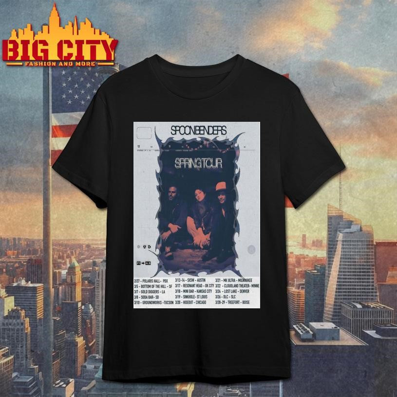 Spoon Benders Spring 2026 Shows Poster Shirt
