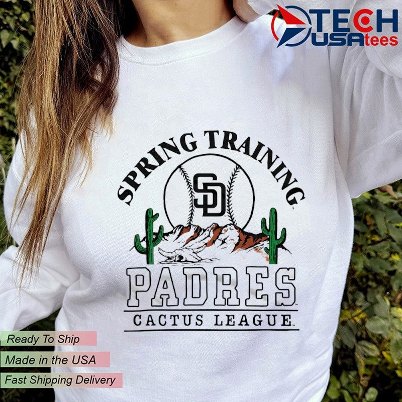 Spring Training San Diego Padres Cactus League shirt
