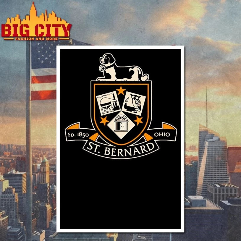 St Bernard Ohio Crest t-shirt