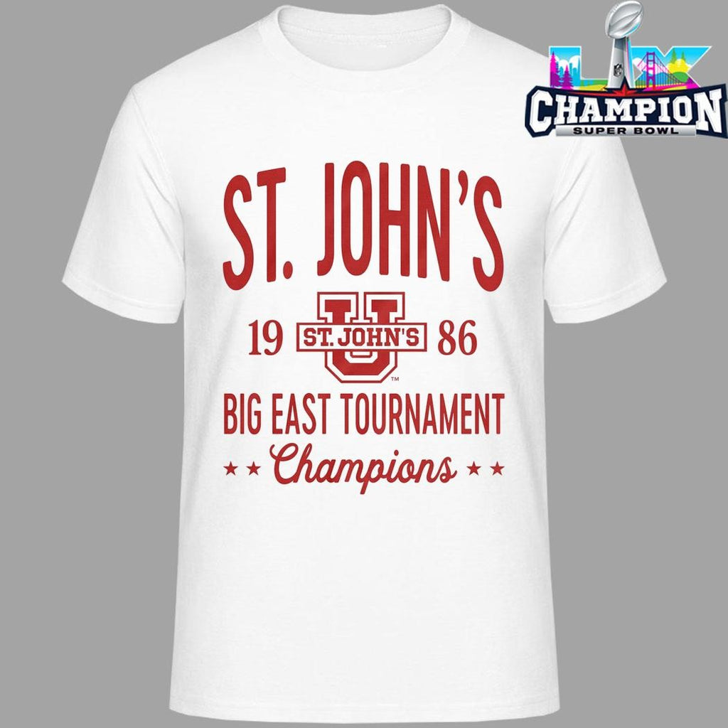 St John’s Big East Tournament Champs 1986 Shirt