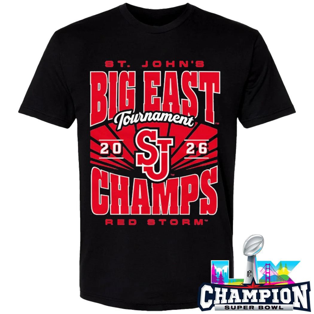 St John’s Big East Tournament Champs Red Storm Shirt