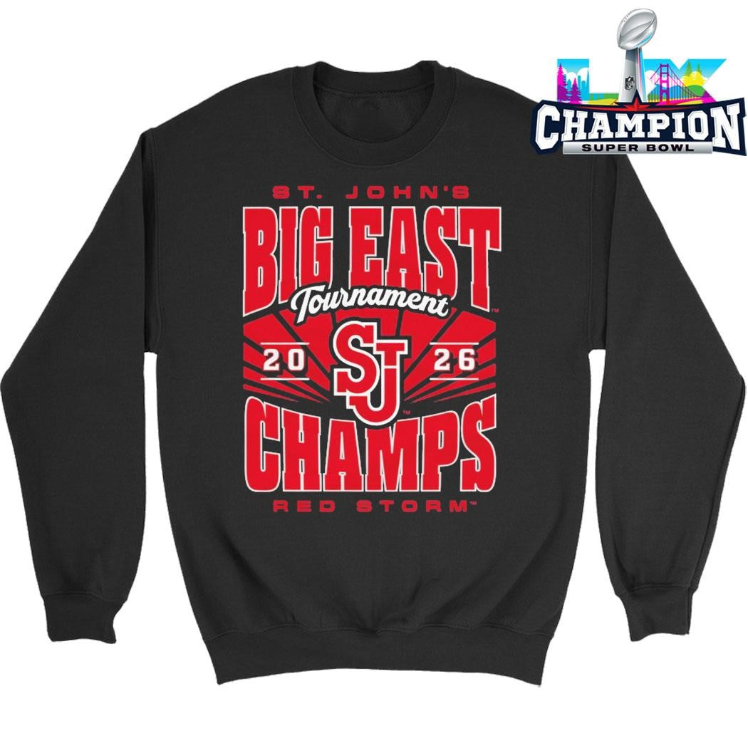 St John’s Big East Tournament Champs Red Storm Shirt