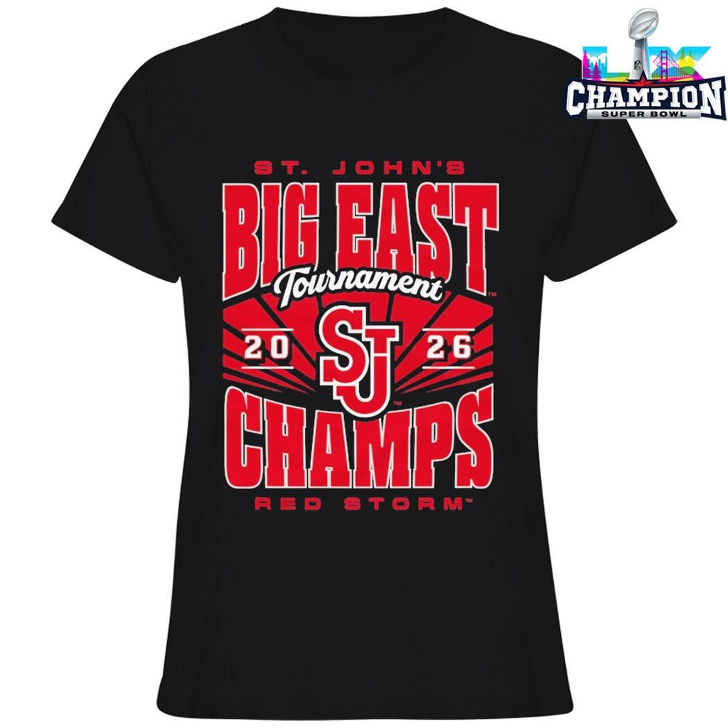 St John’s Big East Tournament Champs Red Storm Shirt
