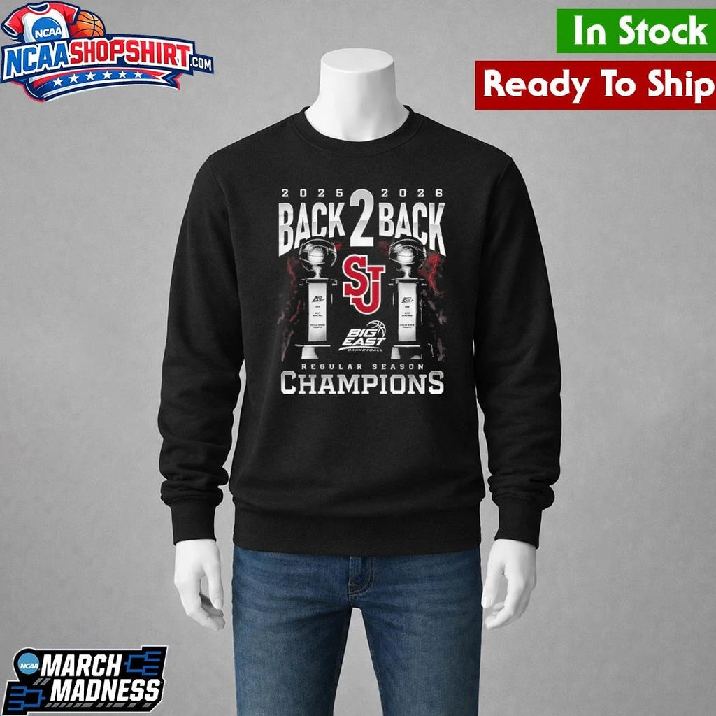 St John’s Red Storm Men 2026 Big East Tournament Champions Shirt