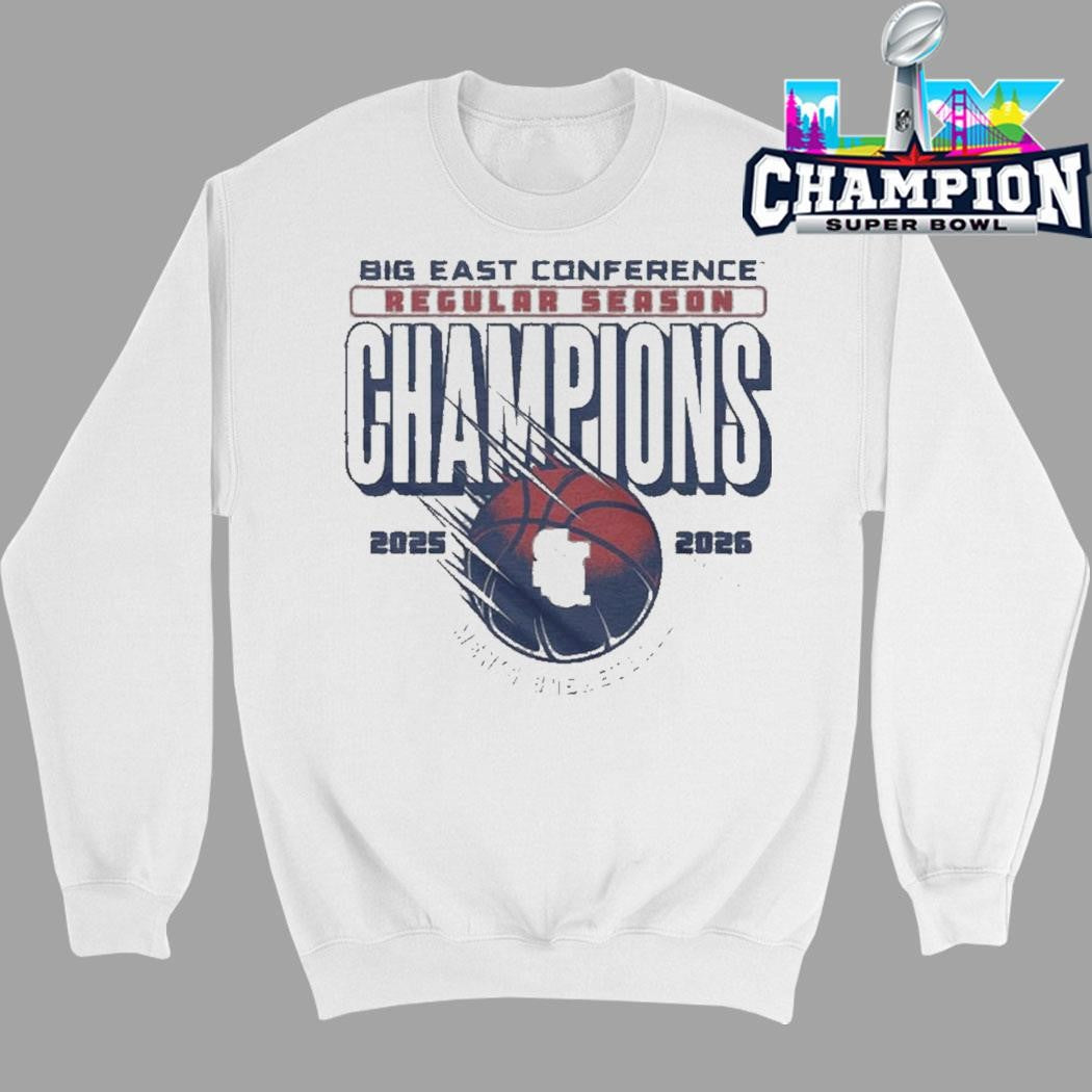 St John’s Red Storm Men’s Basketball 2026 Big East Regular Season Champions Locker Room Shirt