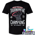 St John’s Red Storm Men’s Basketball 2026 Big East Tournament Champions Locker Room Shirt