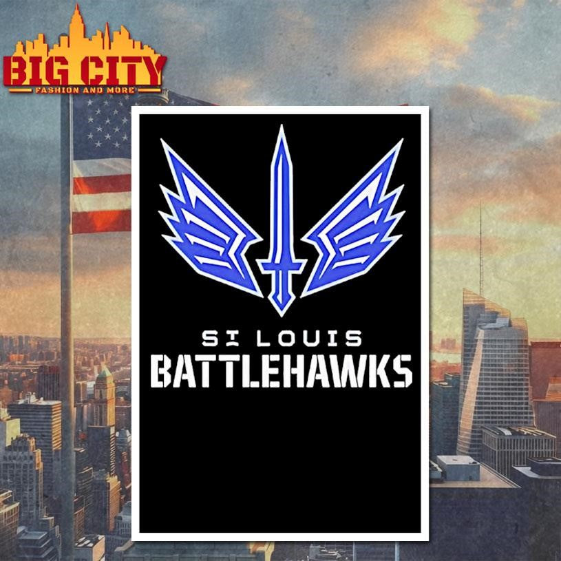 St Louis Battlehawks Primary Logo Shirt