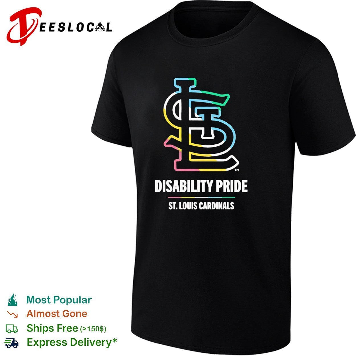 St Louis Cardinals Disability Pride Logo shirt