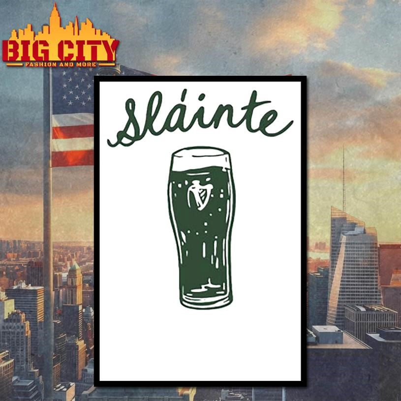 St patrick’s day sláinte shirt