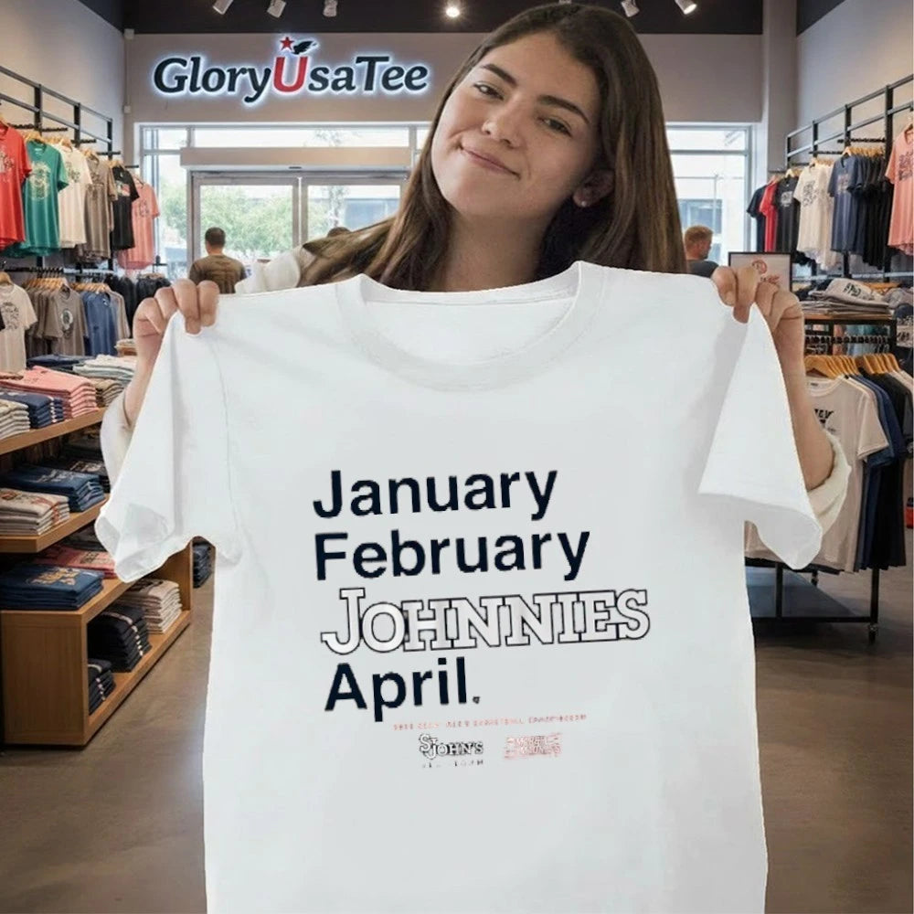 St. John’s Red Storm 2026 March Madness Month January February Johnnies April Shirt