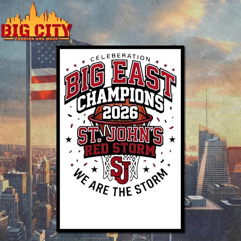 St. John’s Red Storm Big East Champions 2026 we are the storm Shirt
