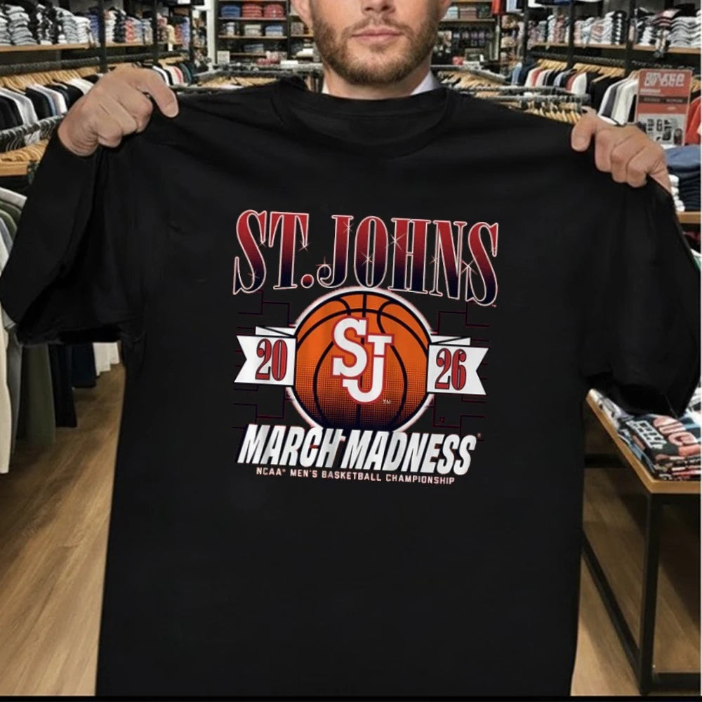 St. John’s Red Storm MBB 2026 March Madness NCAA Men’s BAsketball Championship Shirt