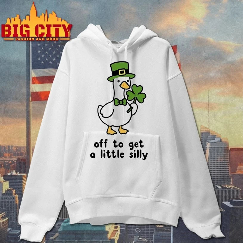 St. Patrick’s Day Goose Off To Get A Little Silly T-shirt