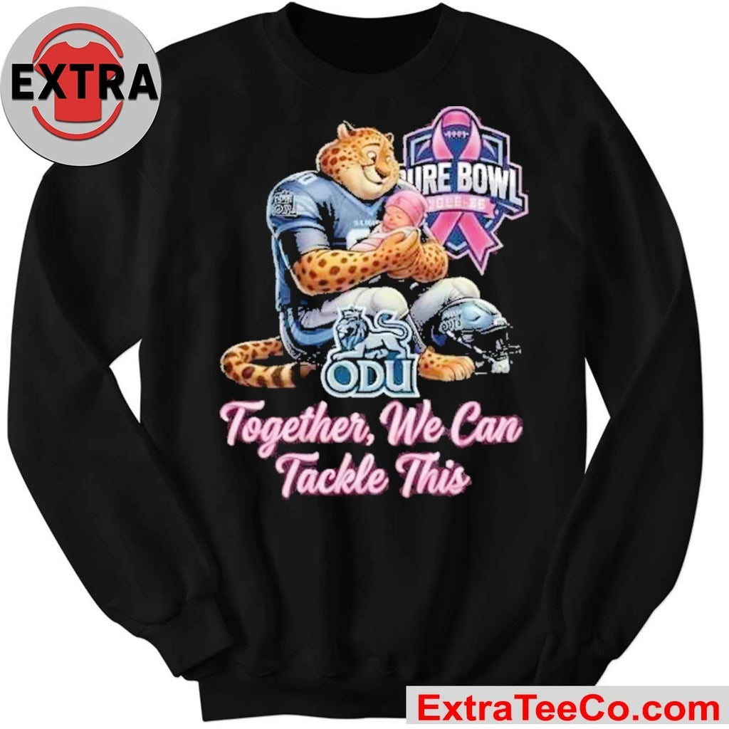 StaffDNA Cure Bowl Old Dominion Monarchs College Football Bowl NCAA Season 2025-26 Together We Can Tackle This Shirt