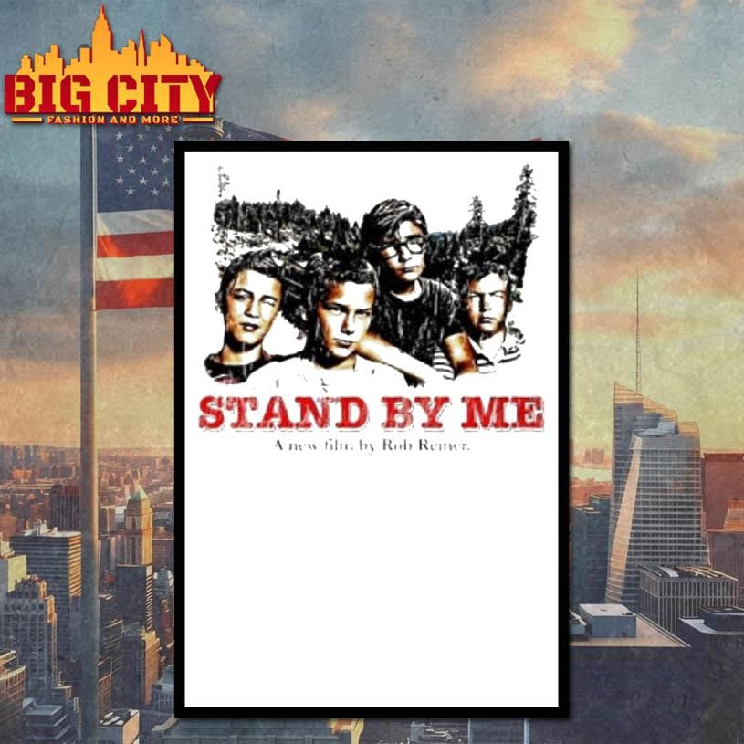 Stand By Me A New Film By Rob Reiner 1986 Film Shirt