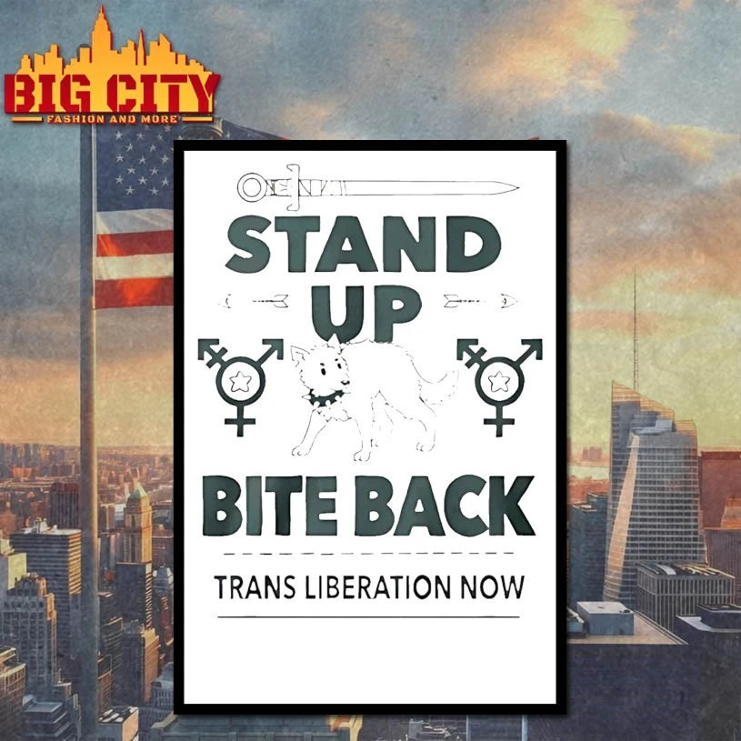 Stand Up Bite Back Trans Liberation Now Shirt