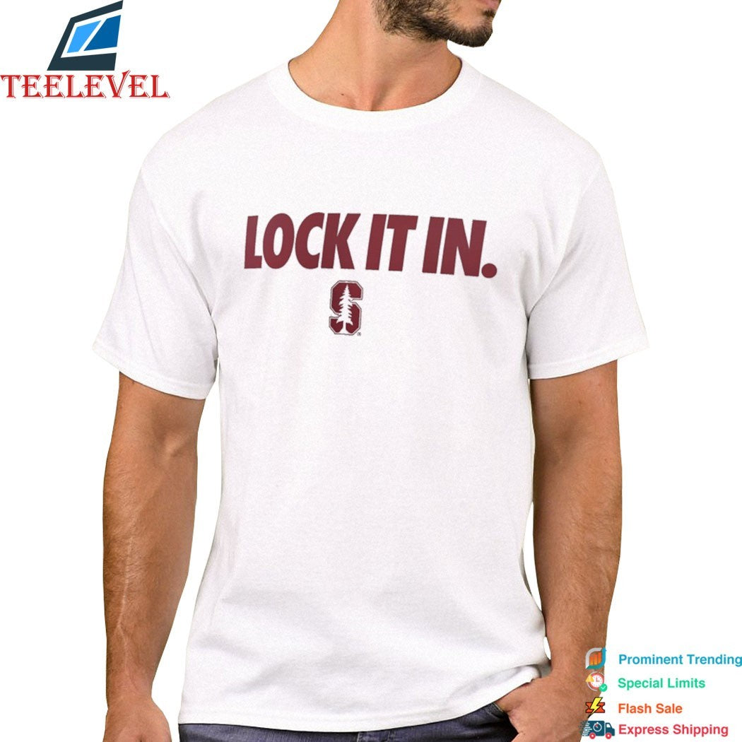 Stanford Cardinal Lock It In T-Shirt