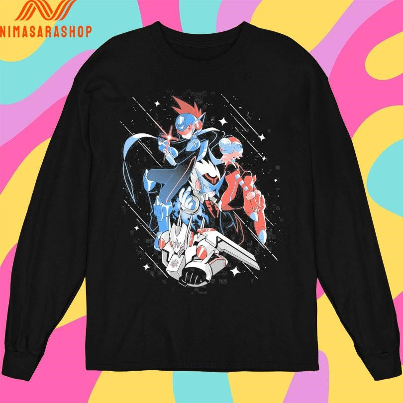 Star Force Mega Man Shirts
