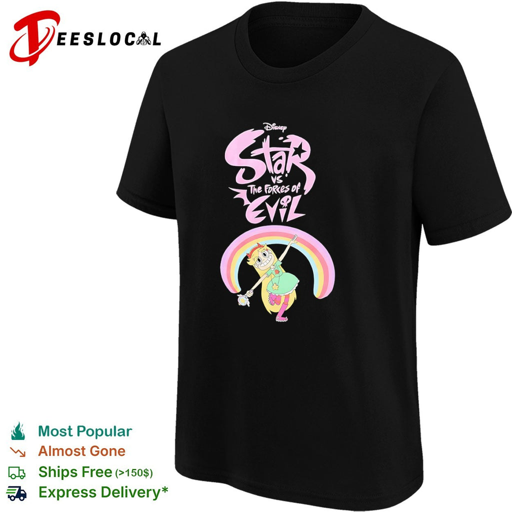 Star vs the Forces of Evil Disney Star Butterfly Rainbow shirt