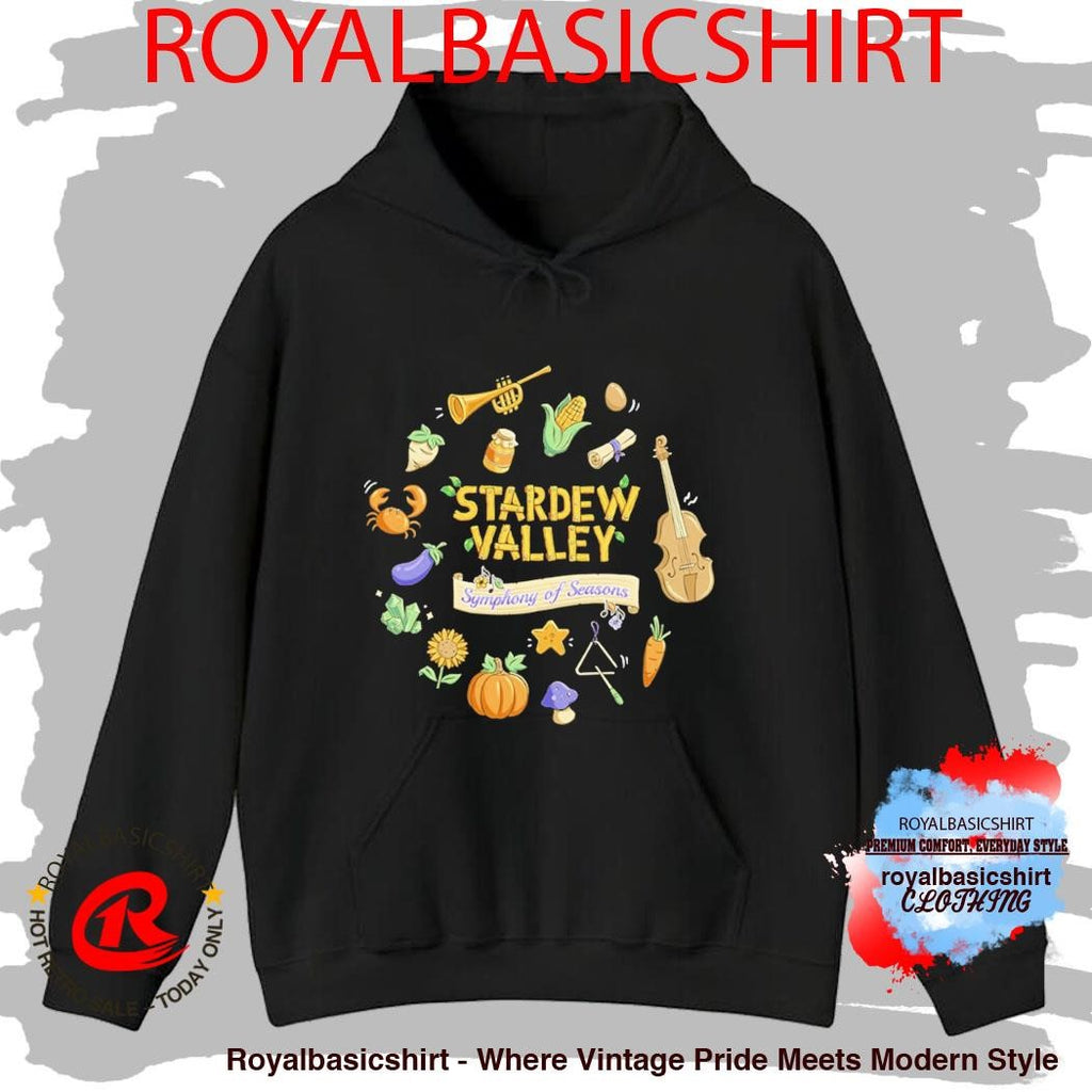 Stardew Valley Concert Symphony Of Seasons Tour T-Shirt