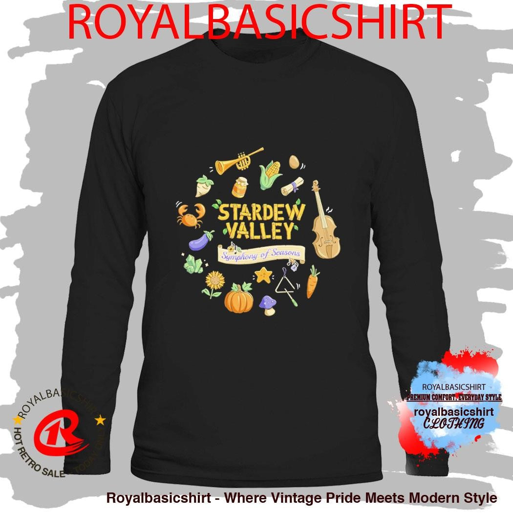 Stardew Valley Concert Symphony Of Seasons Tour T-Shirt