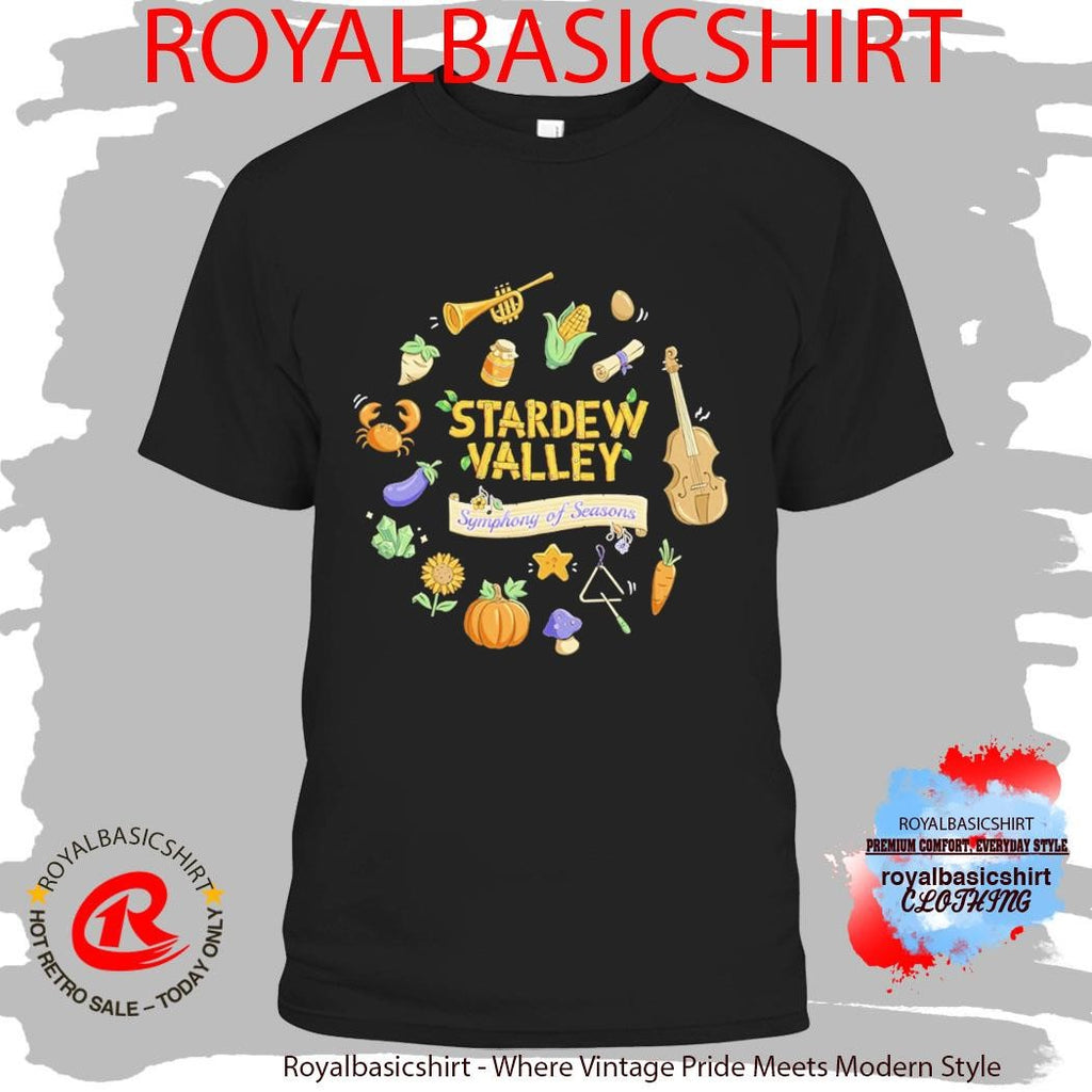 Stardew Valley Concert Symphony Of Seasons Tour T-Shirt