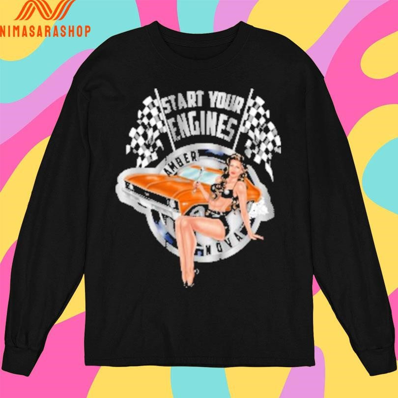 Start Your Engines Amber Nova Garage Bombshell Shirts