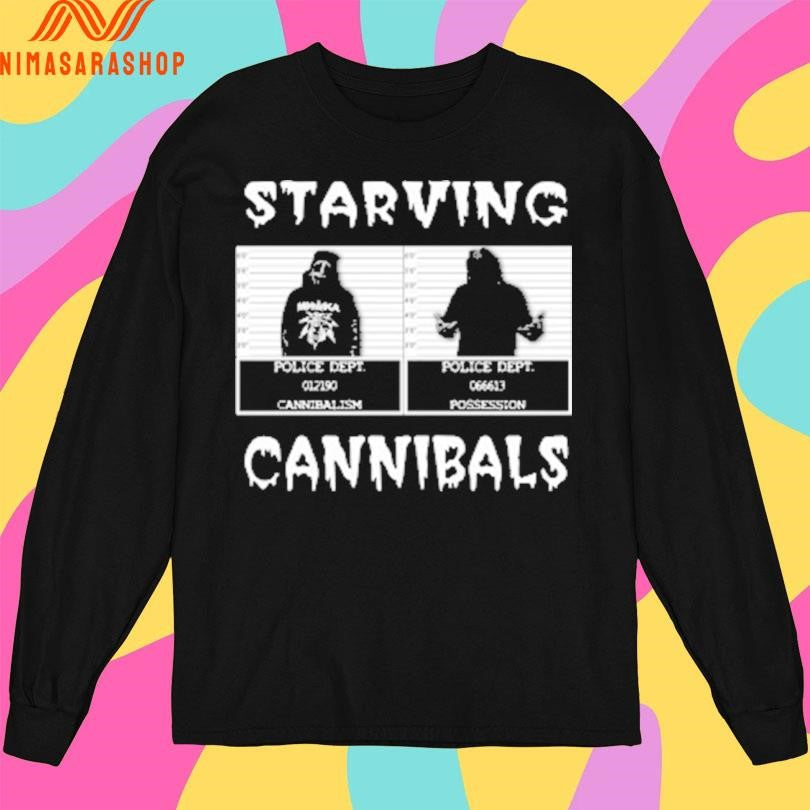 Starving Cannibal Criminals Mugshot Shirts