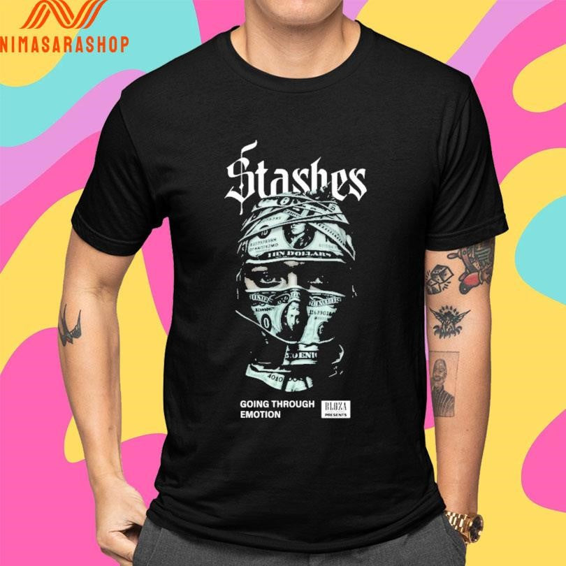 Stashes Going Through Emotion Head Shirts