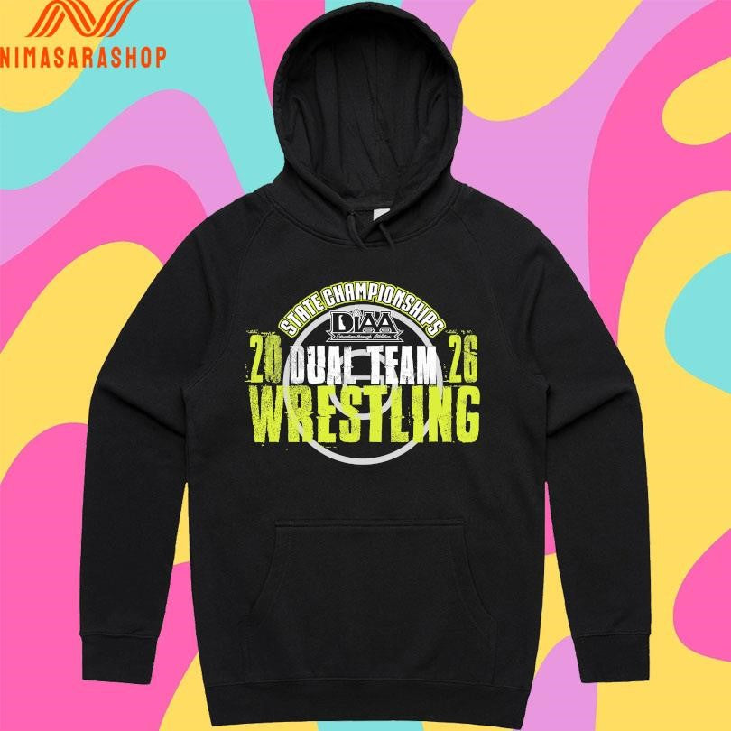 State Championships 2026 DIAA Dual Team Wrestling Shirts