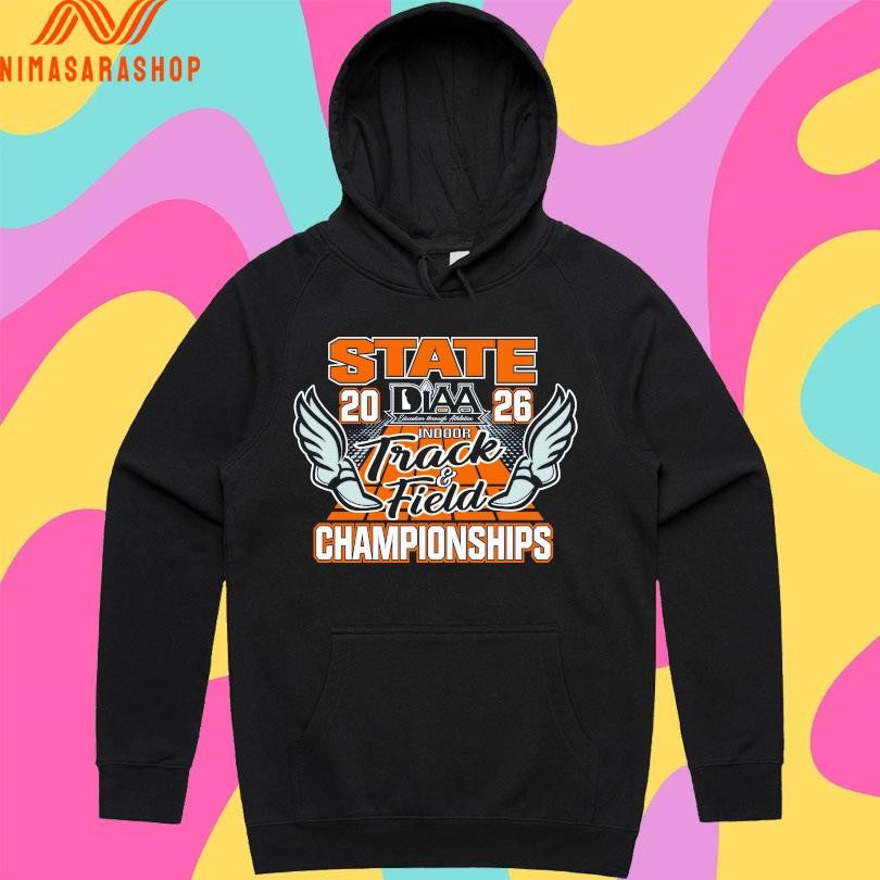 State Championships 2026 Diaa Indoor Track And Field Shirts