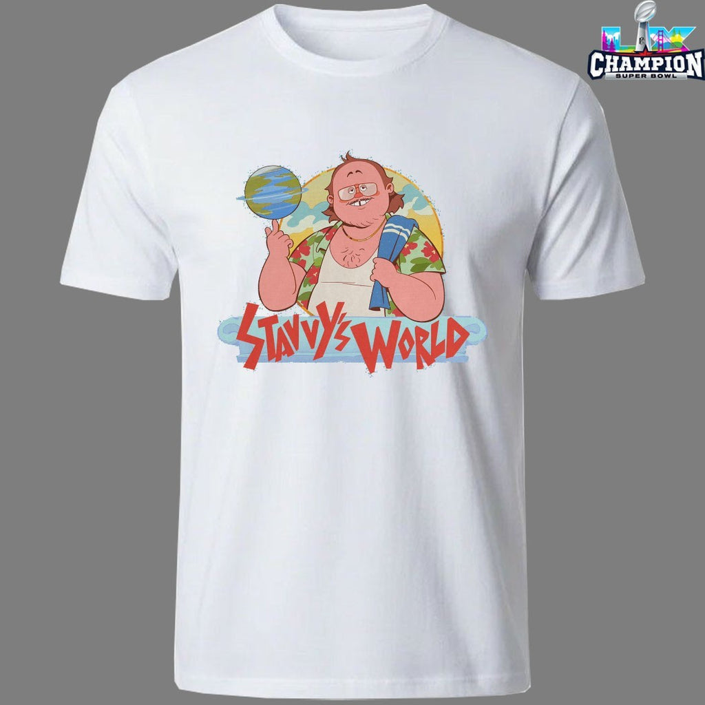 Stavvy Halkias Stavvy’s World T-shirts