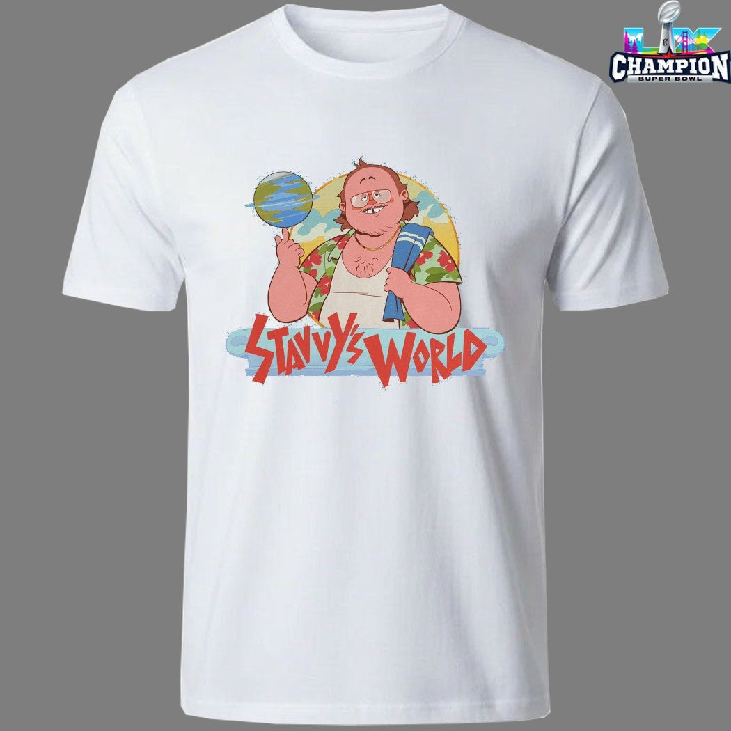 Stavvy Halkias Stavvy’s World T-shirts