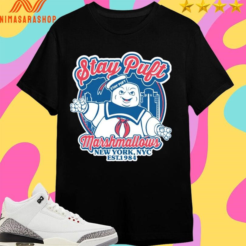 Stay Puft Marshmallows New York Nyc Est 1984 Shirts