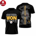 Steelers Been There Won That Champions 2025 Two Sided Shirt