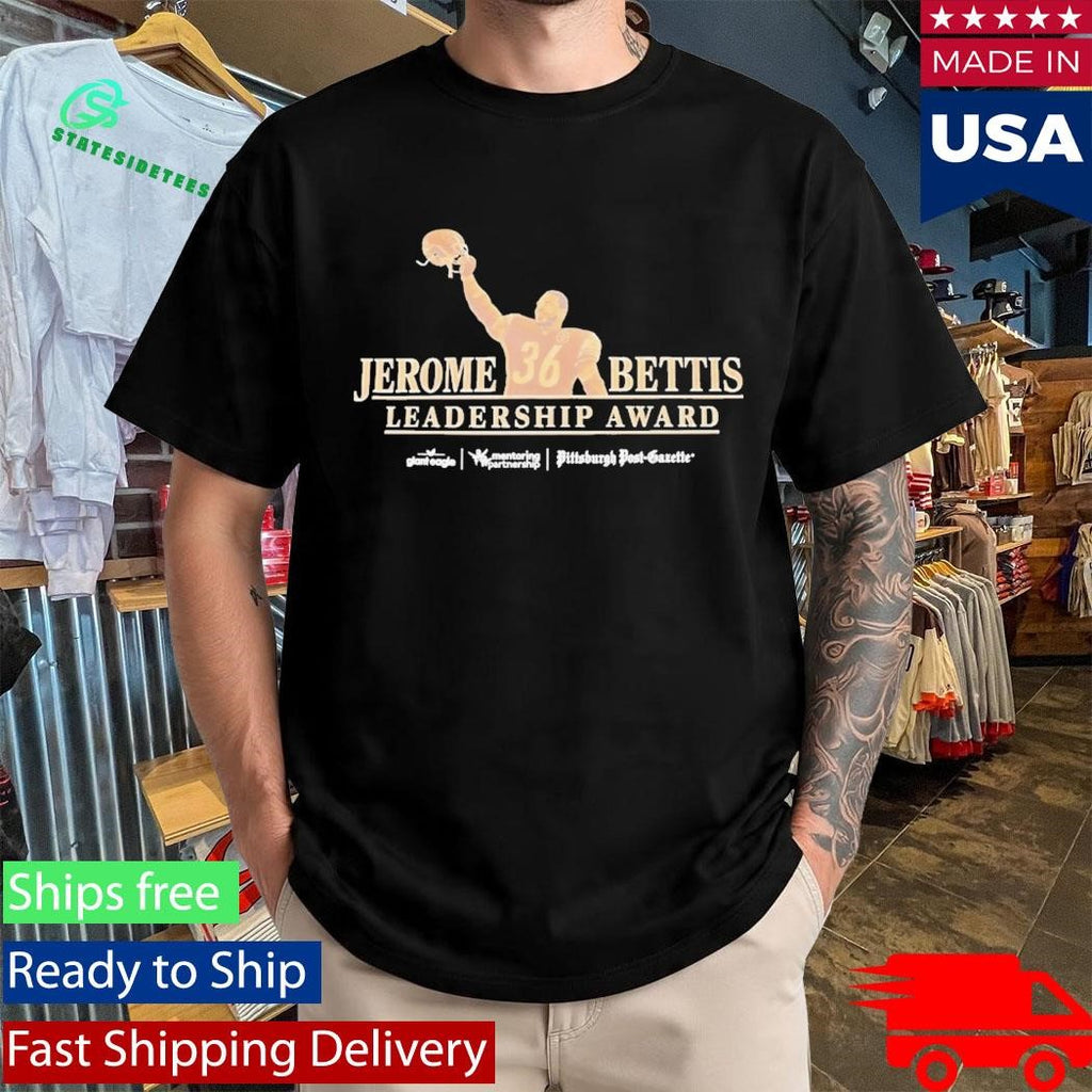 Steelers Jerome Bettis Leadership Award Shirt