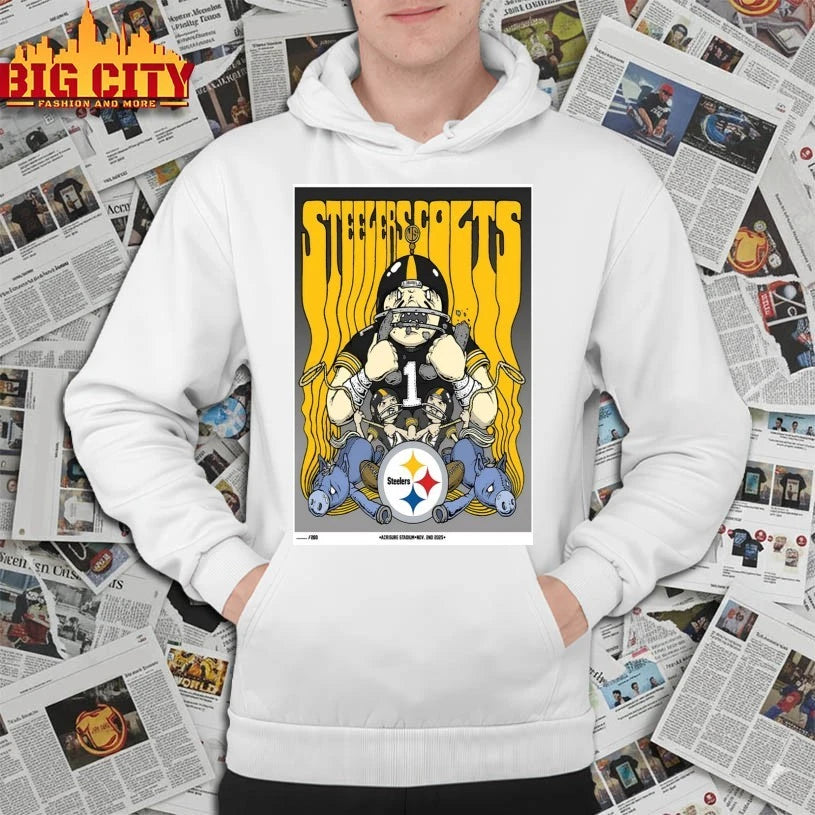Steelers Vs Colts Nov 2 2025 In Pittsburgh PA Tour Poster Shirt