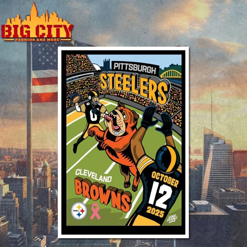 Steelers X Browns Acrisure Stadium Pittsburgh PA October 12 2025 Poster Shirt
