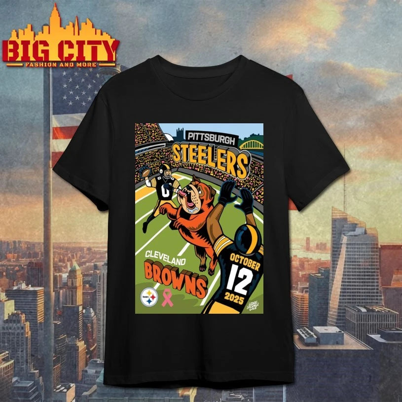 Steelers X Browns Acrisure Stadium Pittsburgh PA October 12 2025 Poster Shirt