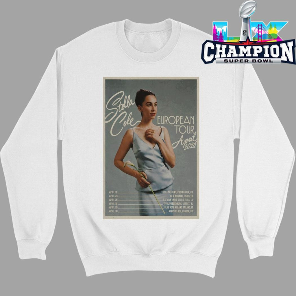 Stella Cole Europe Tour April 2026 Shirt