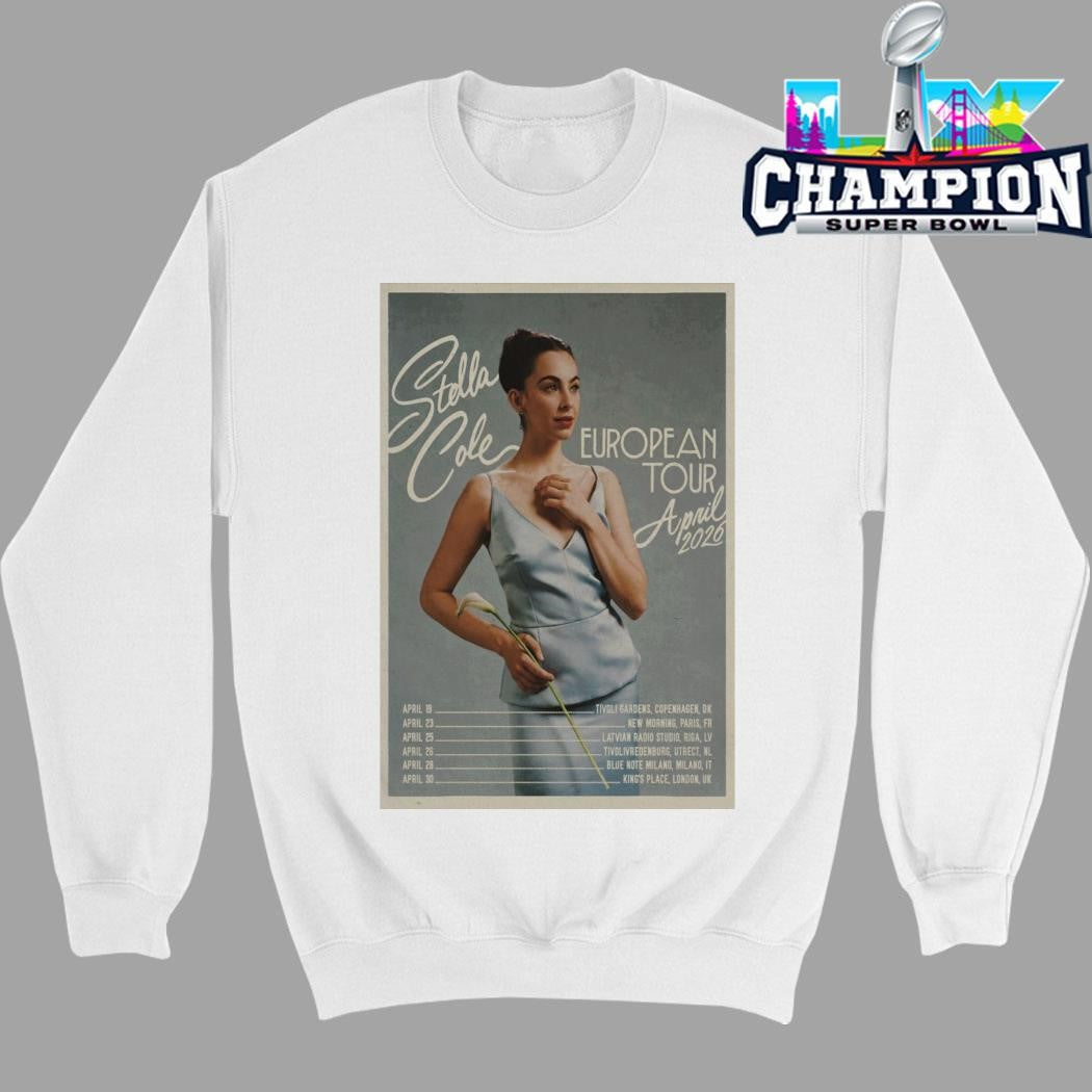 Stella Cole Europe Tour April 2026 Shirt