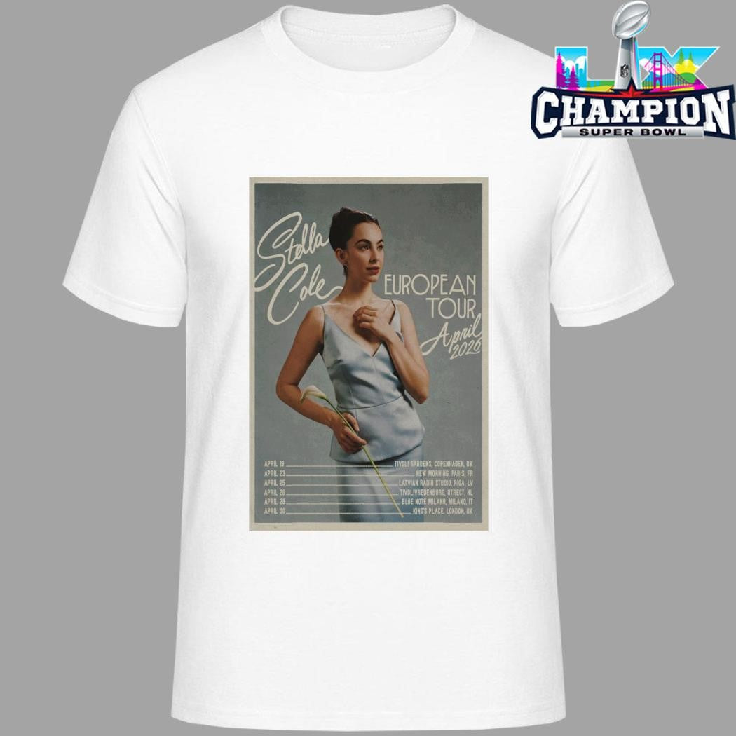 Stella Cole Europe Tour April 2026 Shirt