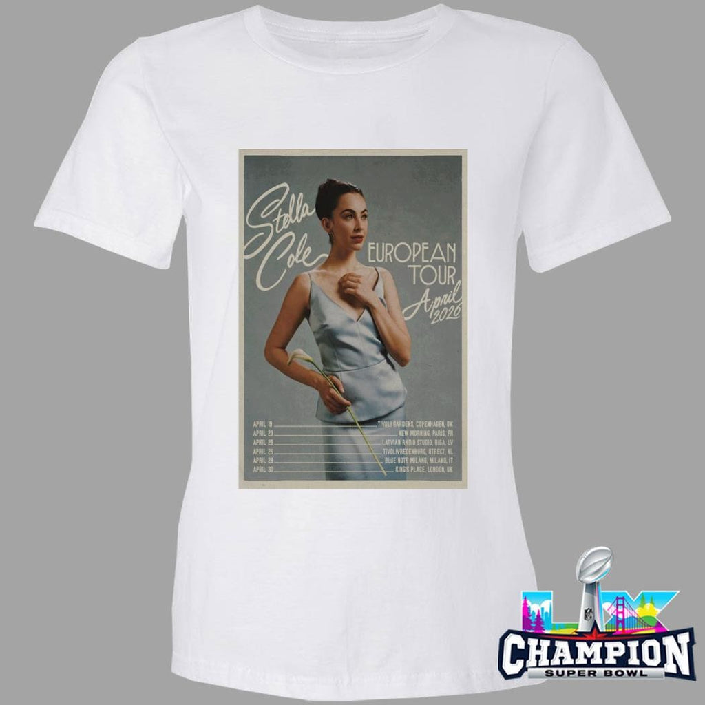 Stella Cole Europe Tour April 2026 Shirt