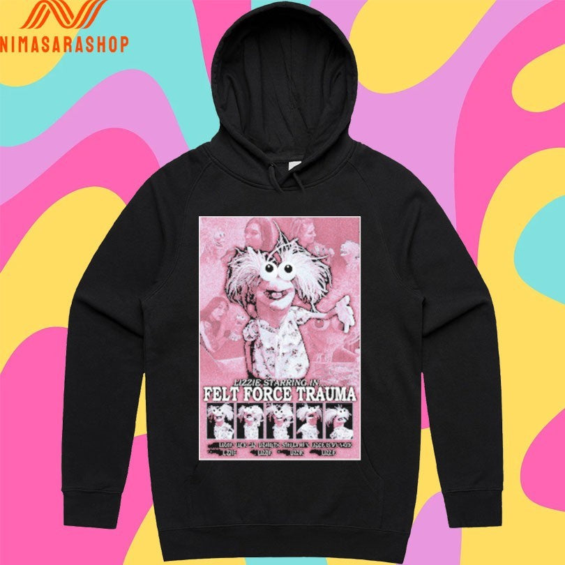 Stella Ren Lizzie Starring In Felt Force Trauma Shirts
