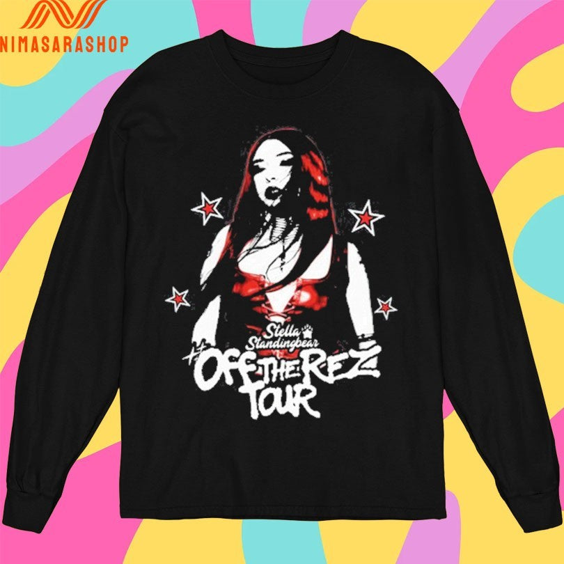 Stella Standing Bear Off The Rez Tour Shirts