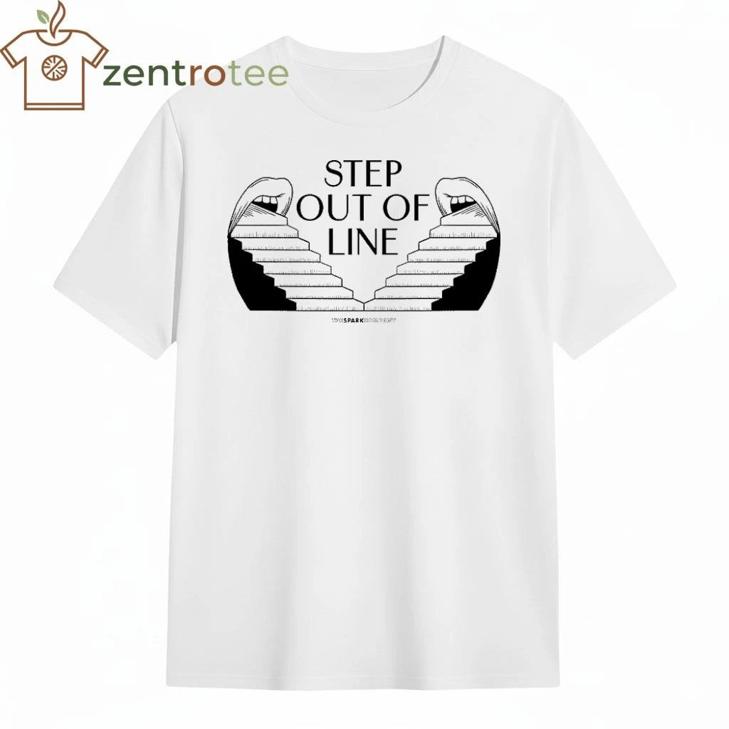 Step Out Of Line tee