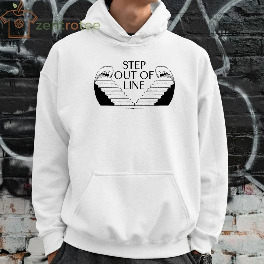Step Out Of Line tee