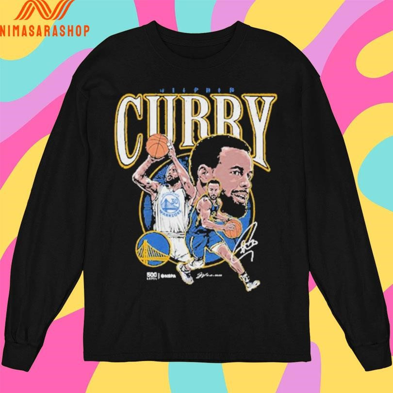 Steph Curry Golden State Warriors Trio Basketball Signature Shirts