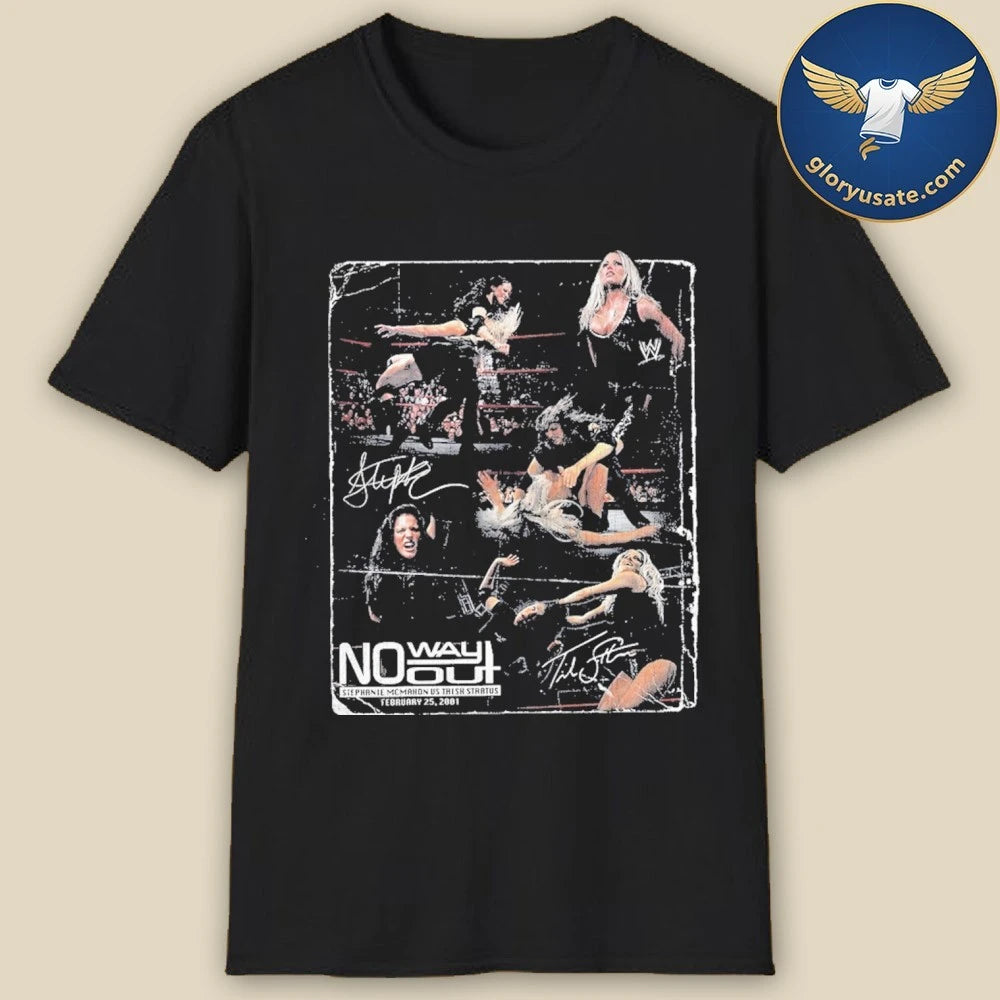 Stephanie McMahon vs Trish Stratus No Way Out Shirt