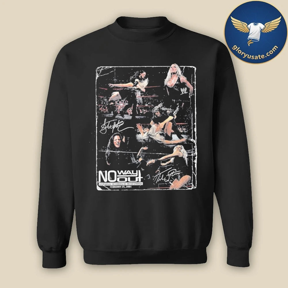 Stephanie McMahon vs Trish Stratus No Way Out Shirt
